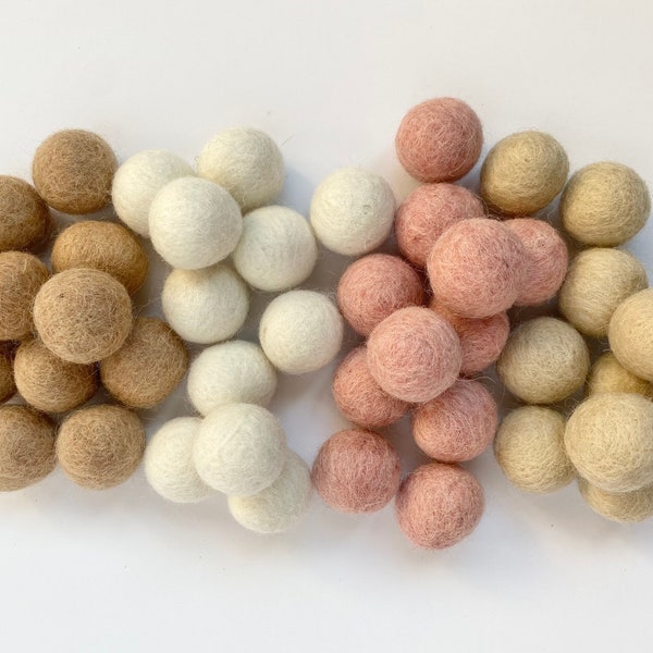 2cm Felt Balls Etsy