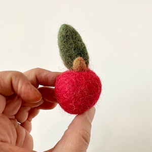 Customizable Pencil & Apple Garland - Back to School Felt Ball Banner - Classroom Party Decor - Wool Felted New Teachers Christmas Gift image 8