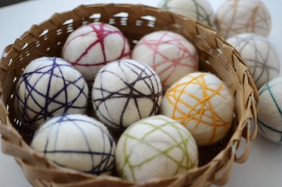 Etsy wool 2024 dryer balls