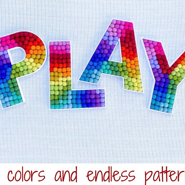 Play Wall Letters - Etsy