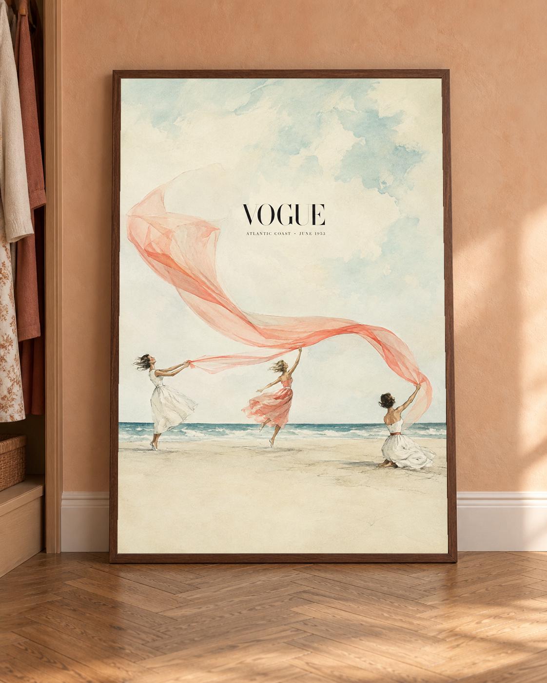 Vintage Vogue Frame - Etsy