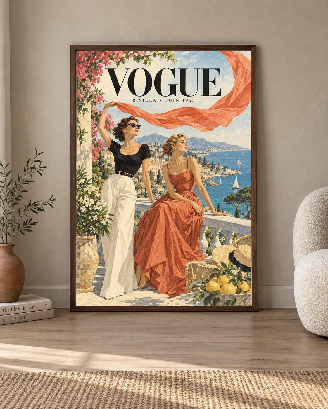 Vintage Vogue Frame - Etsy
