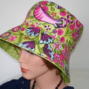 Rain Hat, Women Bucket Hat, waterproof image 2