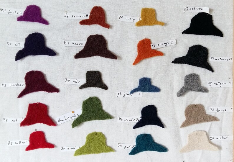 PillBox Hat, Formal Hat, Womans Hat, Black, Handmade, Boiled Wool, image 6