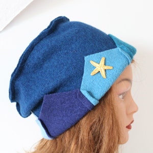 Hat sewed from boiled Wool, Size 58 cm