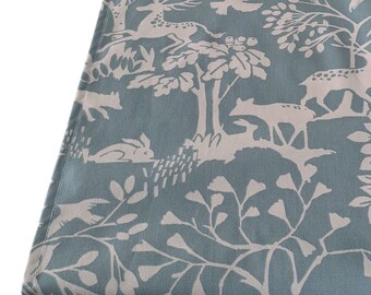 Blue Ice Woodland Animals Table Runner 39"-98" 100-250cm