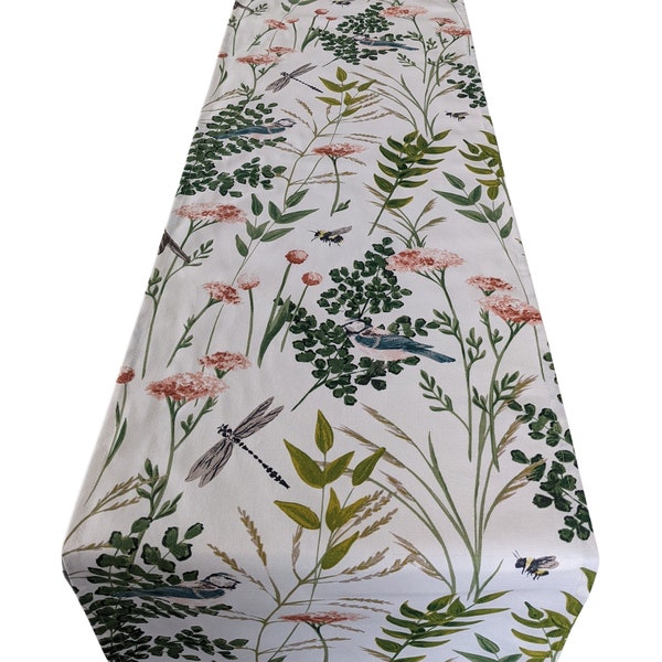 Spring Dragonfly Quilted Table Runner NCU0NNT2572