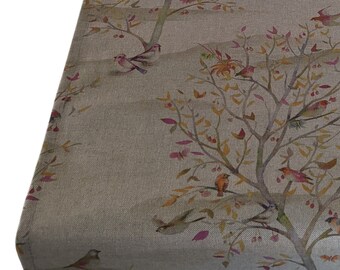 Table Runner 39"-98" 100-250cm - Woodland Animals Clarke and Clarke Coppice