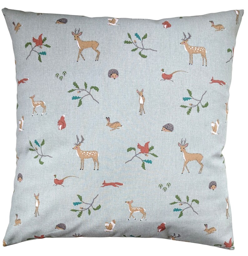Cushion Cover in Sophie Allport Woodland Animals 14 Etsy