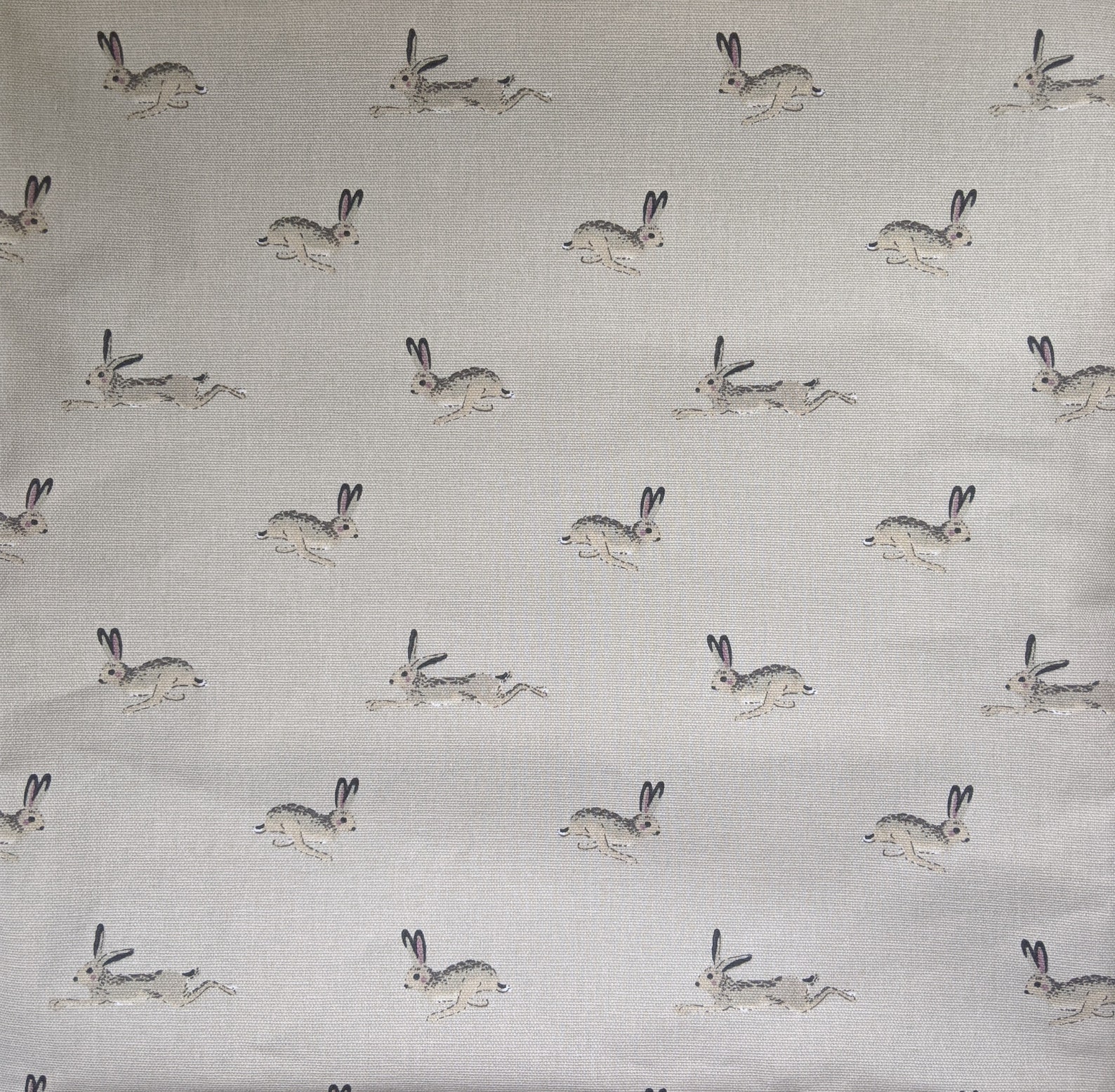 Sophie Allport Hare Cotton Fabric | Etsy