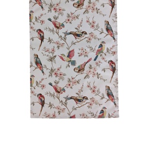 Table Runner in Cath Kidston British Birds 39"-98" 100-250cm