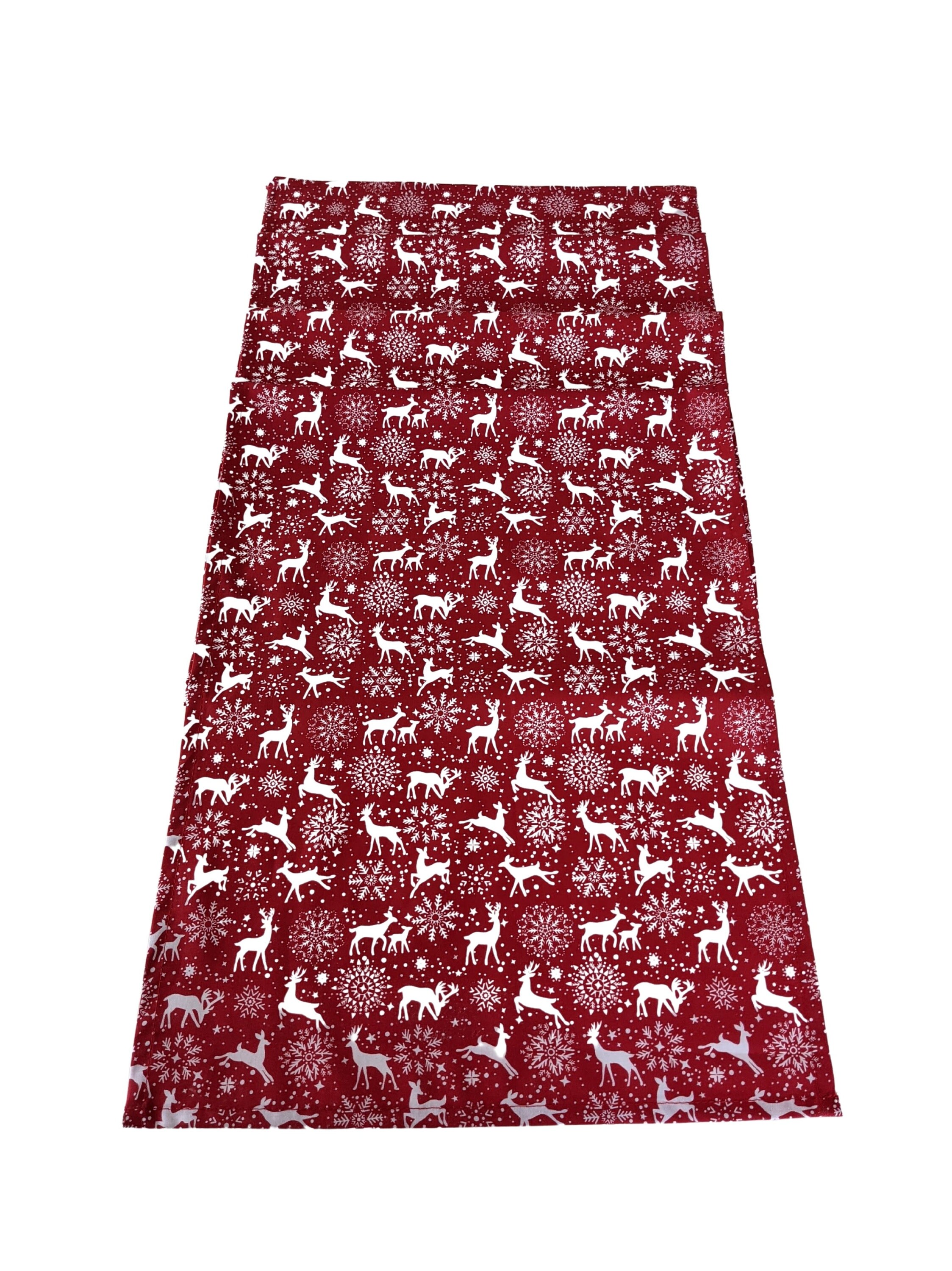 Assiette De Noël Food Network – Porcelaine Rectangulaire – Motifs Rouges Et Flocons