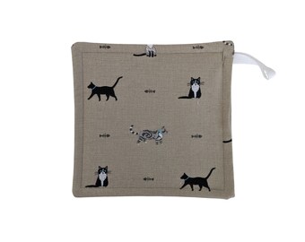 Pot Holder in Sophie Allport Purrfect Cats