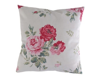 Cushion Cover in Cath Kidston Antique Rose 14" 16" 18" 20" 22" 24"