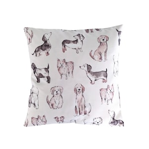 16&quot; Dogs Cushion Cover