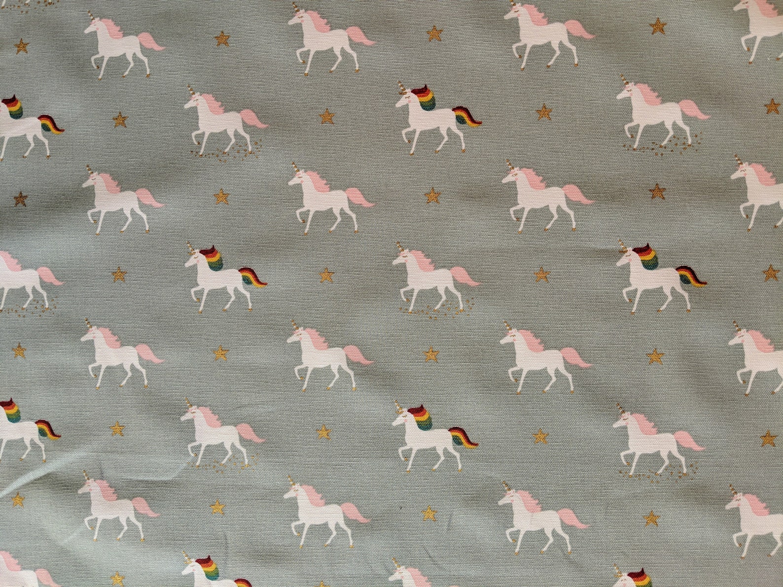 Sophie Allport Unicorn Cotton Fabric Etsy