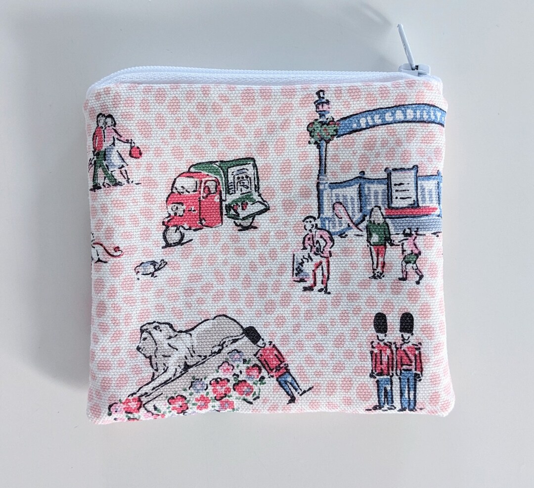 Cath Kidston London Spot Pink Coin Purse Pouch - Handmade - Etsy