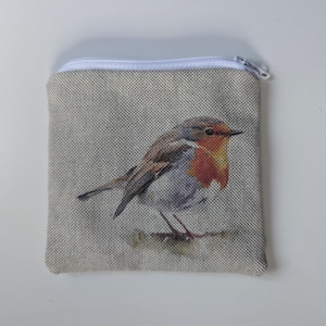 Robin Coin Purse Ear Bud Pouch