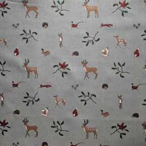 Tissu en coton Woodland Sophie Allport