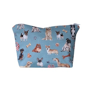 Trousse de maquillage All The Dogs Seafoam Blue
