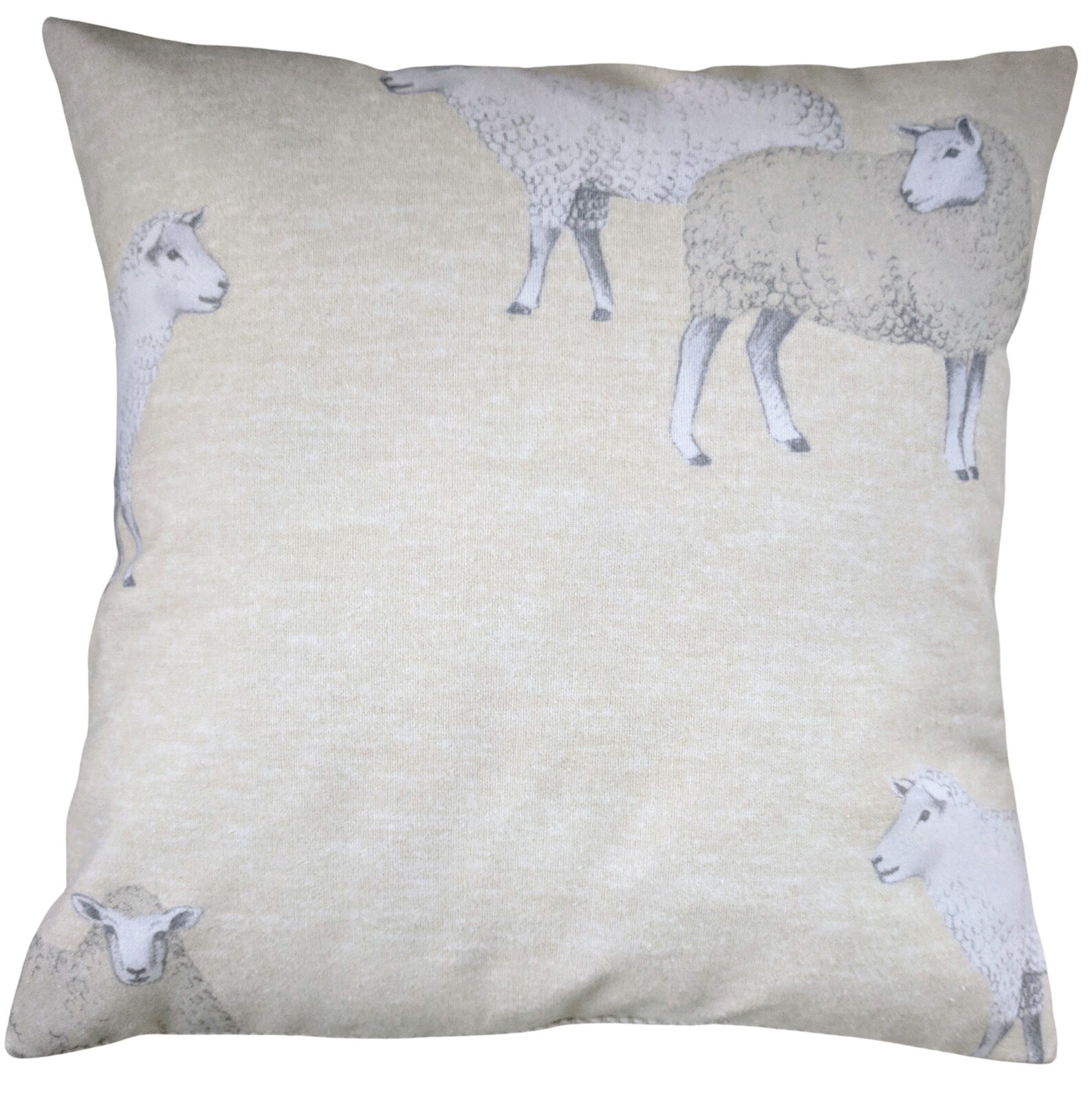 Cushion Cover in Sheep Print Brushed Cotton 16 Etsy