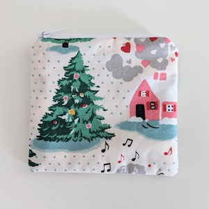 Monedero navideño brillante de Cath Kidston, hecho a mano