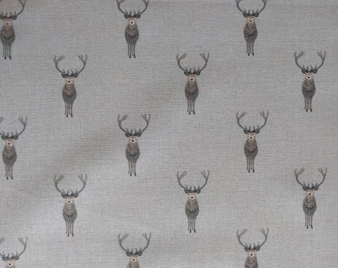 Sophie Allport Highland Stag Cotton Fabric Etsy