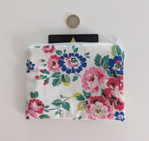 Cath Kidston Spray Flowers Coin Purse Handmade Etsy Canada