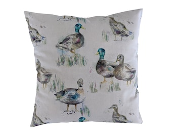 Cushion Cover in Voyage Maison Darling Ducks 14" 16" 18" 20"