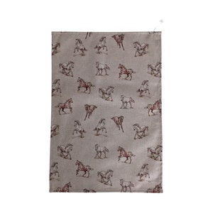 Wild Horses Tea Towel Kitchen Cloth