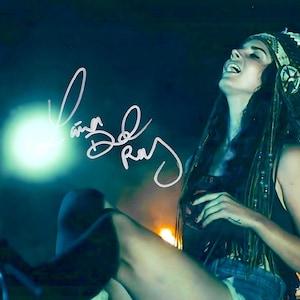Lana Del Rey – Genuine Autograph with Certificate of Authenticity