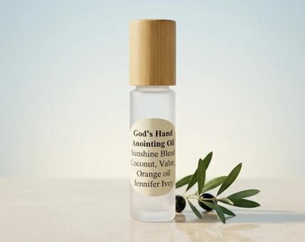 Sunshine Blend Roll On Perfume, Uplifting Orange & Valor Essential Oils (10ml)