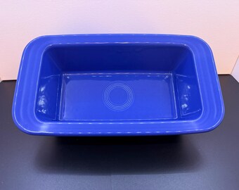 Vintage Fiesta Cobalt Blue 14” Rectangular Baker – Homer Laughlin USA