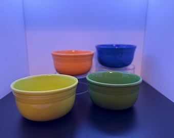 Vintage Fiestaware Gusto Bowls – Homer Laughlin Fiesta Ware