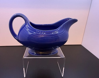 Fiesta Cobalt Open Sauce Boat / Gravy Boat – Homer Laughlin Fiestaware – USA
