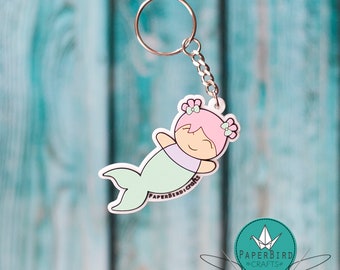 Merbaby Keychain