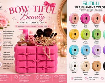 Bow-tiful Beauty Vanity Organizer