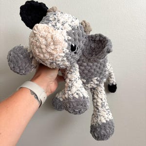 Crochet Cow | Cow Plush | Children’s Toy | Birthday Gift | Stuffed Animal