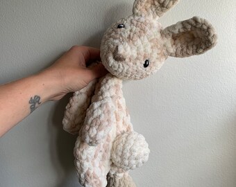 Rye Rabbit - Crochet Bunny - Bunny Lovey - Rabbit Toy - Bunny Toy - Handmade Heirloom Toys - Childrens Toys - Crochet Toys - Baby Gift