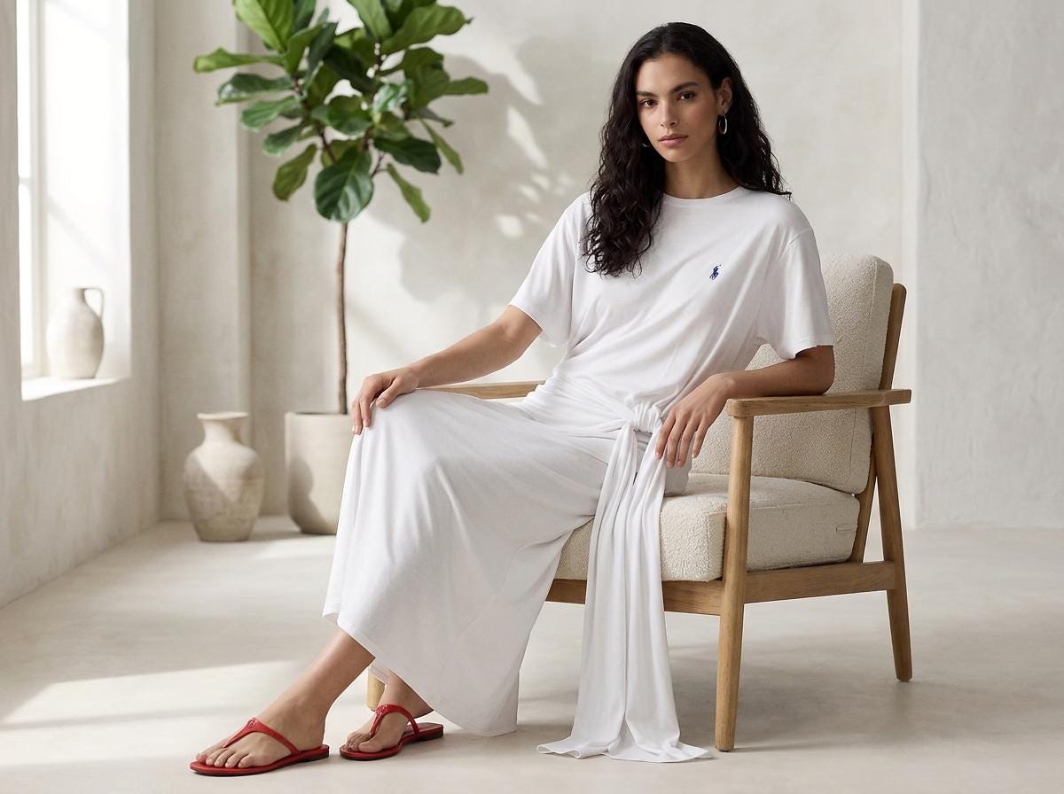 Flowy T Shirt Dress