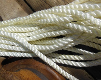 50FT Marine Quality Nylon Rope for DIY Nautical Projects, Household Projects.