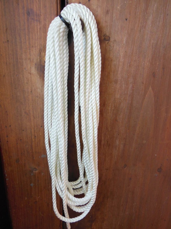 50FT Marine Quality Nylon Rope for DIY Nautical Projects, Household  Projects. 
