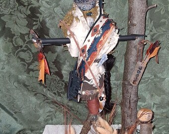 Protection Spirit/Intention Doll, Indigenous inspired