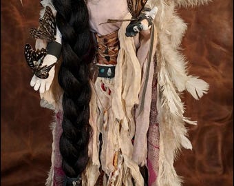 Transformation Spirit/Intention Doll, Indigenous inspired