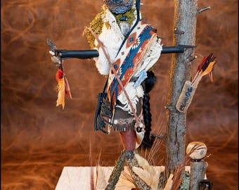 Protection Spirit/Intention Doll, Indigenous inspired