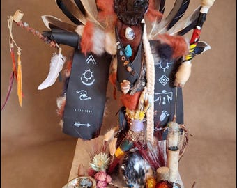 Healing Spirit/Intention Doll, Indigenous inspired