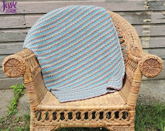 Robin Baby Blanket - Crochet PATTERN PDF ONLY