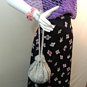 Patrón de tejido para bolsa circular con hilo deportivo intermedio (solo patrón en PDF)