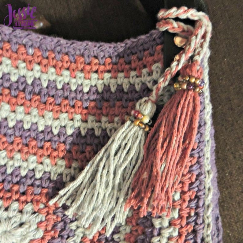 Purse Tassels PDF Crochet PATTERN ONLY image 3