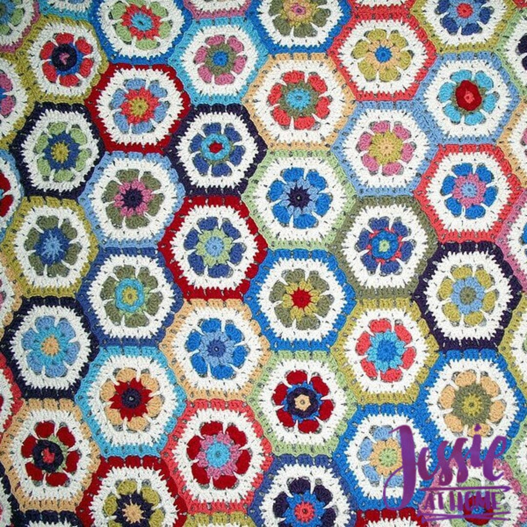 Granny to Hexagon How-to - Crochet PATTERN PDF ONLY - Etsy